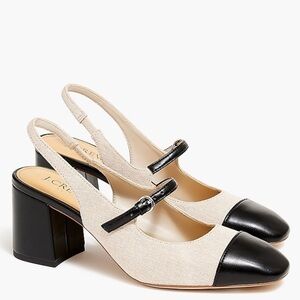 J Crew used Mary Jane slingback heels CG125